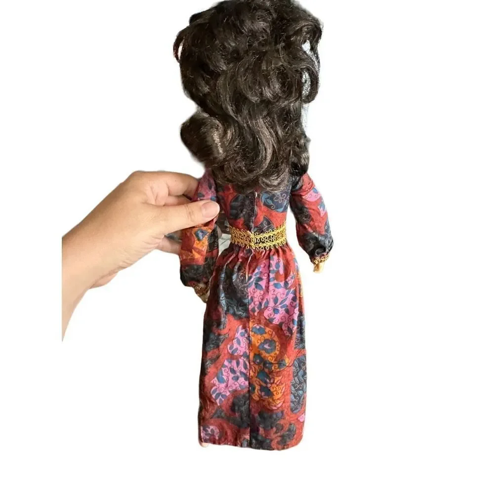 Vintage Hasbro 1972 Aimee Doll Brunette Mother Brown Eye Fashion Twist Waist 18”